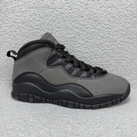Jordan 10 Mens 9 Shoes Grey Black Shadow Nike Air Retro OG 2025 Sneakers - Picture 3 of 9
